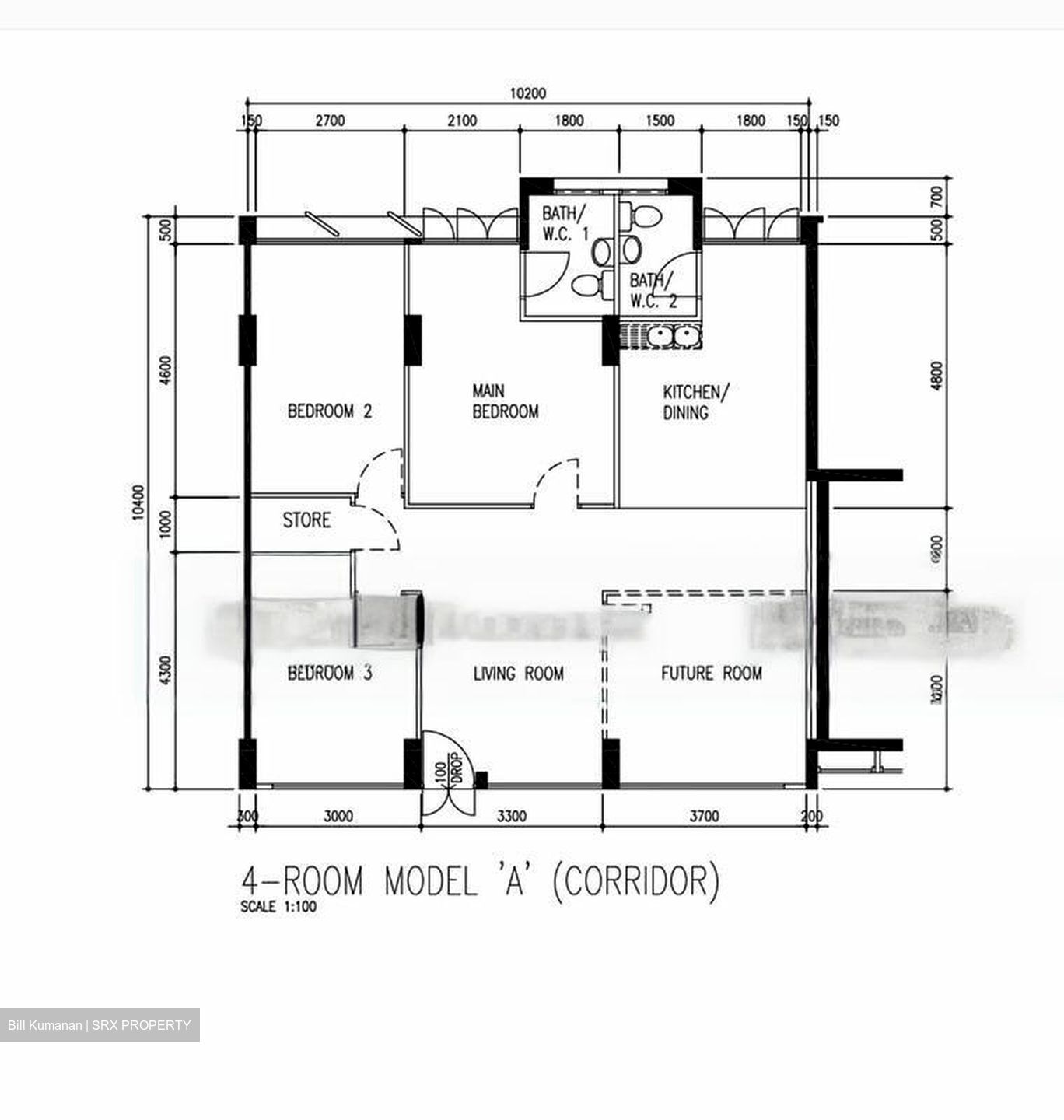 Blk 43 Lorong 5 Toa Payoh (Toa Payoh), HDB 4 Rooms #457865811
